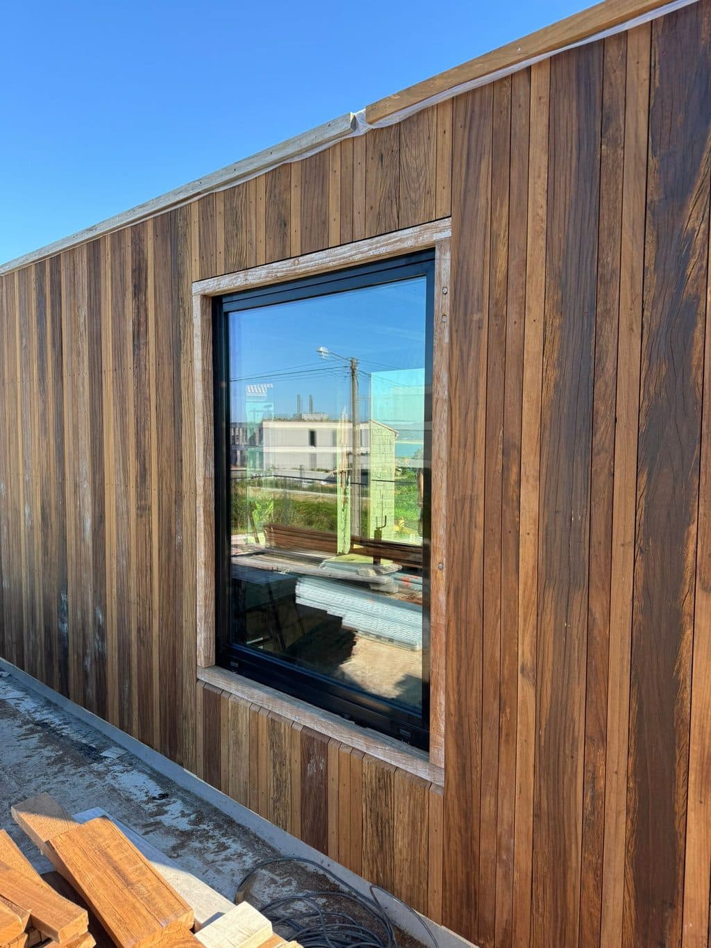 Ventana corredera de aluminio en Vilanova de Arousa
